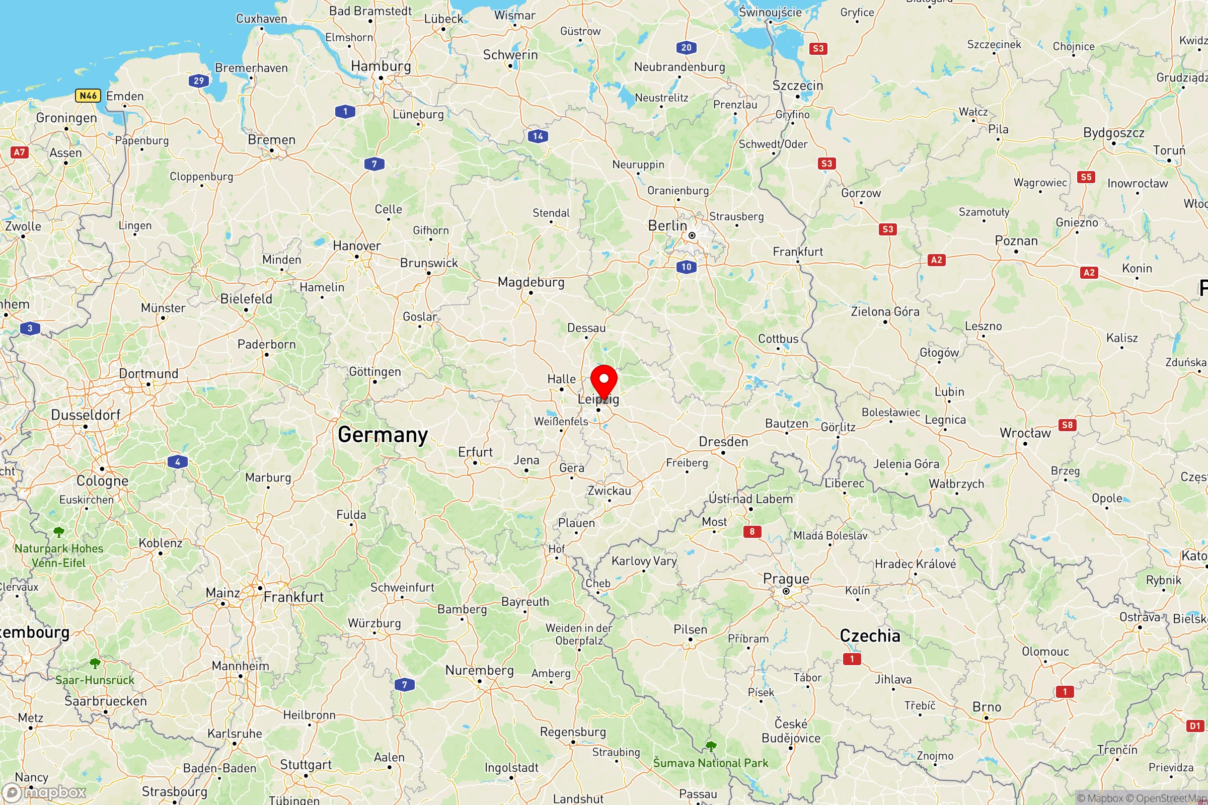 Property Location Map - Graf-Zeppelin-Ring, Leipzig